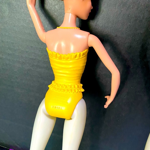 DISNEY BEAUTY AND THE BEAST BELLE & CINDERELLA BALLERINA POSABLE 2012 DOLLS 12” - Picture 13 of 13
